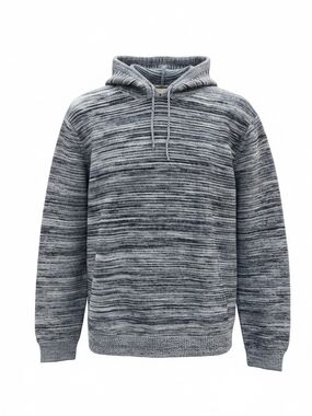 Men's Oldnavy Hooded Knit Sweater in Heathered Blue